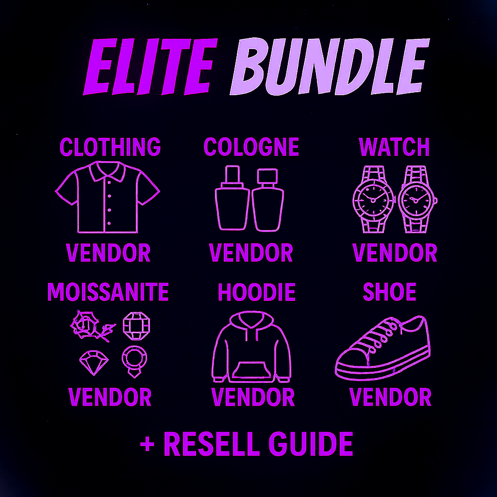 Elite Bundle + Resell Guide