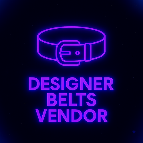 Designer Belts Vendor